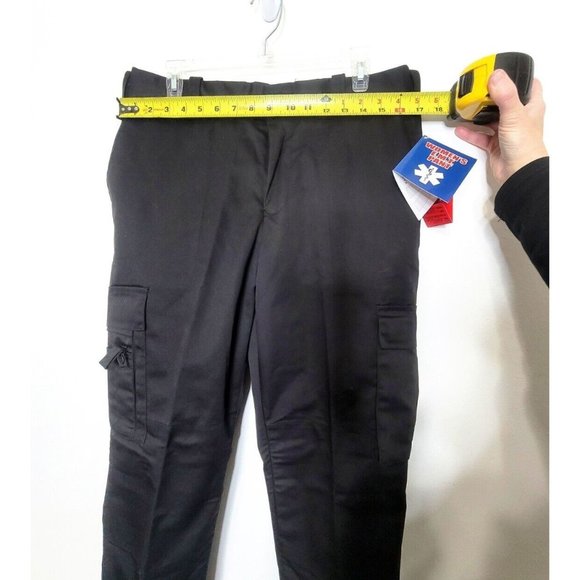 Rothco Women's EMT EMS Black Cargo Pants NEW Size 12 (34x30) Style 5632 - Picture 4 of 10